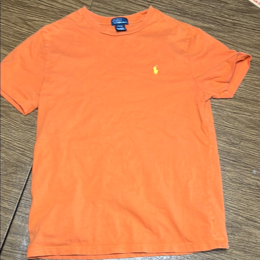 Polo by Ralph Lauren Boys Bright Orange Short Sleeve Tee